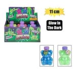 Novelty Slime Bear Glow In The Dark 11CM