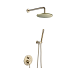 Siemens B Series - Brushed Gold Concealed Shower Set With Hose