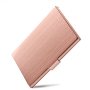 Dmfly Business Card Holder Slim Business Card Case For Men & Women Pocket Metal Card Case Professional Stainless Steel Business Card Holders Purse