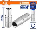 1 2" Drive Deep Hexagonal Socket 24MM WSC7224