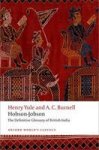 Hobson-jobson - The Definitive Glossary Of British India Paperback
