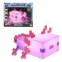 Paladone Minecraft Axolotl Light Five Color Modes Minecraft Lamp To Decorate Your Gaming Desk Or Night Stand