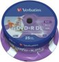 Printable 8X Dvd+r Dl 25 Pack On Spindle