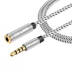 Lasa 3.5MM Male To Female Stereo Audio Extension Cable 2M