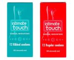 - 2 Pack - 12 Ribbed + 12 Regular Condoms