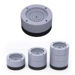 4PCS Washing Machine / Dryer Anti-vibration Foot Pads - Grey
