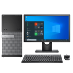 Dell Optiplex 3020 MINI Tower Desktop Combo – Intel Core I5-4TH Gen 8GB RAM 128GB SSD Ms WIN10 Pro 19 Wide Screen USB Keyboard