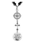 Car Rearview Mirror Pendant Driver's Gift Metal Pendant