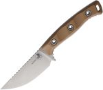 Akris G10 Dark Earth Dark Chocolate Leather Sheath Stonewash Std 95-10 DE-1