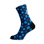 Bulls Polkadot Crew Socks - Large