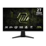 MSI Mag 275QF E20 27" Wqhd 200HZ Ips Gaming Monitor-mag 275QF E20