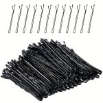 50 Pcs set 4 Colors 5CM Hair Clip Lady Hairpins Curly Wavy Grips Hairstyle Hairpins Women Bobby Pins Styling Hair Accessories Id