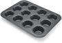 Muffin Pan 12 Cup 2 Piece Set Plain Basic