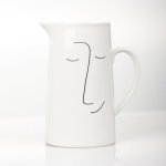 Faces Of Felicity Thirst Jug 1LT - White