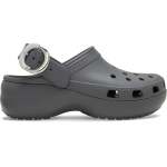 Classic Platform Dipped Buckle Clog - Carbon W11
