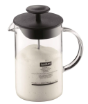 Bodum Latteo Milk Frother 250ML - Glass black