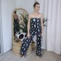 Spicy Clothing Happy Pants Comfy As Pajamas Black Panda