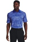 Men's Ua Playoff 2.0 Camo Jacquard Polo - Versa Blue Md