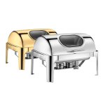 Minhaj Stainless Steel – Windowed Chafing Dish 9L