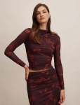 Monte Mesh Long Sleeve Top - 16 Paloma Floral Co-ord