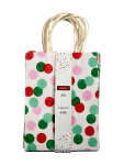 6 Piece Polka Dot Paper Gift Bag - None Multi