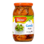 Gunda Pickle Spiced Cordia Myxa Berry Achar 400G - Traditional Gujarati Stuffed Berry Preserve In Mustard Oil Chatpata Tangy Mea