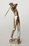 Silver Resin Golfer – 37X16CM