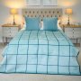 Belfiore Finesse - Chess Eggshell/teal - 200 X 230 Cm