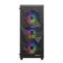 Raidmax V151TBS Atx Micro-atx Mini-itx Rgb Mid-tower Gaming Chassis - Black