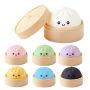 10 Pcs Dumpling Stress Ball For Kids And Adults Random Colors Squishy Toys