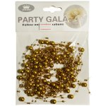 Party Gala Gold String Of Pearls 5PCS 1PC=135CM