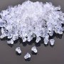 50pcs/100pcs Transparent Earplugs DIY Jewelry Earring Accessories Material Anti-fall Silicone Earplugs Plastic Transparent Earplugs