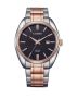 - Men Brown Leather Strap Watch - BF5002-05P