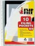 A4 Filing Pockets - 10 Pack