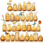 Glass Bud Vases Small Vase For Flower Vases For Centerpieces Vintage MINI Vases For Wedding Decor Home Table Decorations Diffuse