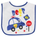 Oversized Bib Colour May Vary
