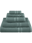 Textured Cotton Face Cloth - 30X30CM Green