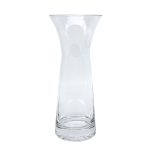 Curved Vase 24X9.5 Cm