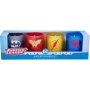 Dc Comics: Justice League Glass Votive Candle Set Set Of 4   Other Printed Item