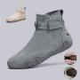 Men's Boots With Zippers Casual Walking Shoes High Top Sneakers