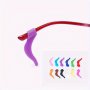 2PCS Candy Color Glasses Ear Hook Silicon Durable And Comfortable Lightweight Eyeglasses Holder Anti Slip