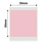 NB515 - - B1 B21 B3S B4 - 50X50MM - 150 Pink Round Labels