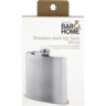 Bar & Home Stainless Steel Hip Flask 180ML