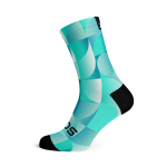 Solid Turquoise Socks - Medium
