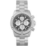 Hurricane Silver Chronograph Watch 44MM