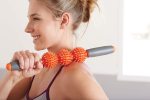 Pressure Point Muscle Roller Yoga Massage Stick Colors May Vary