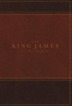 The King James Study Bible Imitation Leather Brown Full-color Edition Leather Fine Binding
