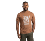 Wildebees tshirt Combat WMA559 Raised Silhouette