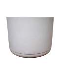 Match Cylinder Japi Planter With Saucer Click For Details - Large JCMC57 560MM Width X 420MM Height Sandstone
