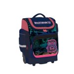 Boomerang Legand Hardbase XL Trolley- Pink Print blue